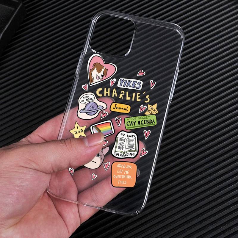 Heartstopper Phone Case For iphone 13 12 11 Pro Max Mini XS 8 7 Plus X SE 2022 XR Transparent Soft Cover