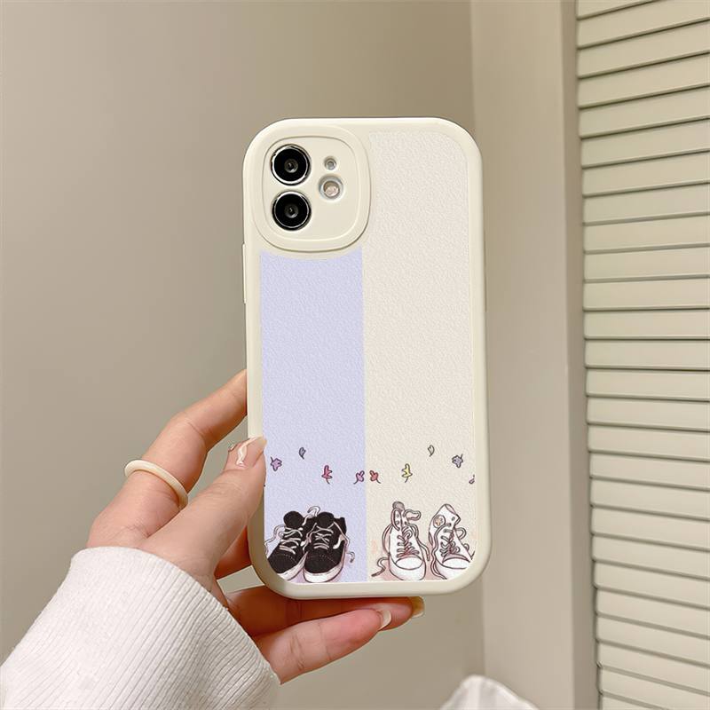 Heartstopper Phone Case For iPhone 13 12 11 Pro XR X XS MAX 7 8 Plus Lens Protective Leather Soft  Back Cover