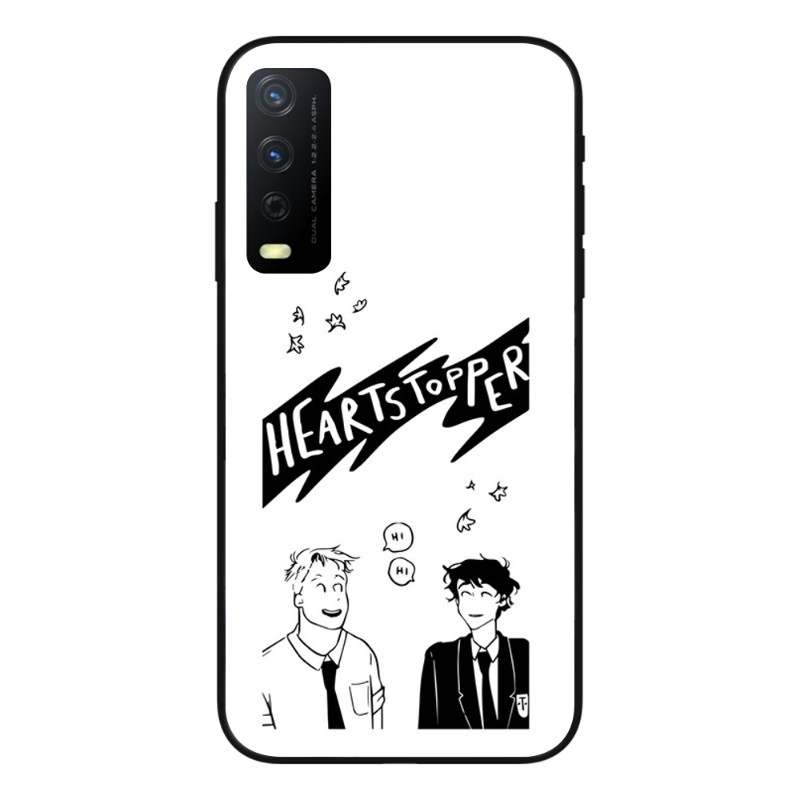 Heartstopper Phone Case For VIVO Y95 Y93 Y20 V19 V17 V15 Pro X60 NEX Soft Black Phone Cover