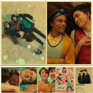 heartstopper poster hot lgbt tv show print posters kraft paper diy vintage home room bar cafe decor aesthetic art wall painting 5192