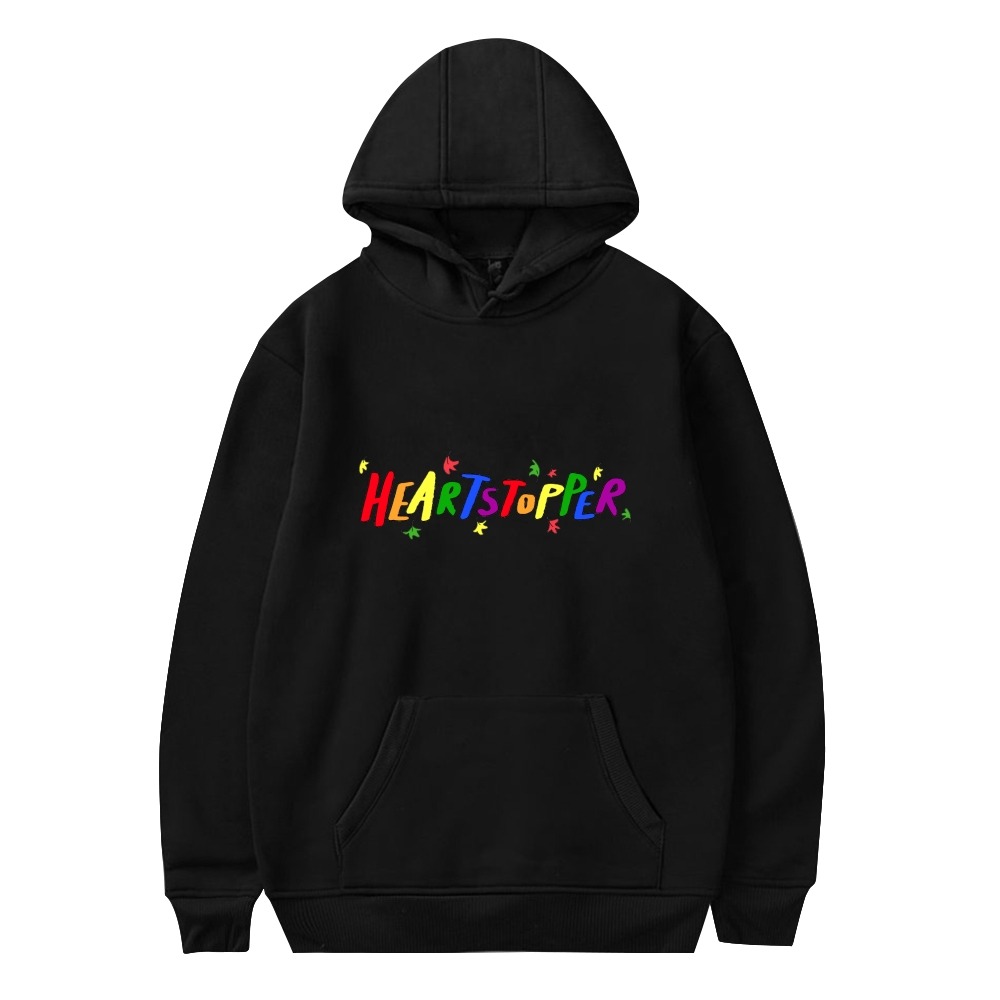 Heartstopper Rainbow Hoodie Hot TV Series Clothes New Logo Hoodies Casual Trucksuit Harajuku Sweatshirt Spring & Autum