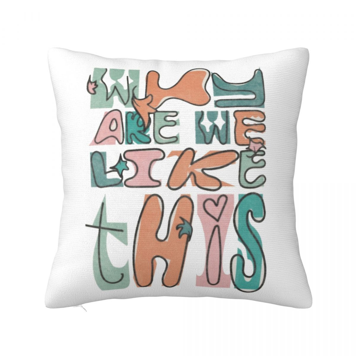 Heartstopper Square Pillow Covers Polyester Sofa Kit Connor Oseman Charlie Nick Boys Love Cushion Case Funny Pillowcase 40*40