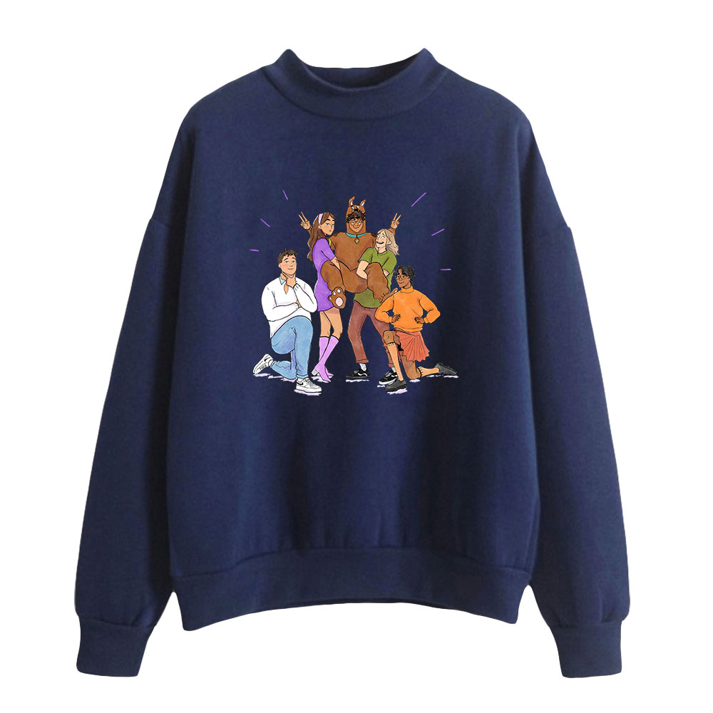 Heartstopper Sweatshirt Harajuku Fashion Print Turtleneck Sweatshirt Women/Men Long Sleeve Pullover Hot Sale Casual Streetwear