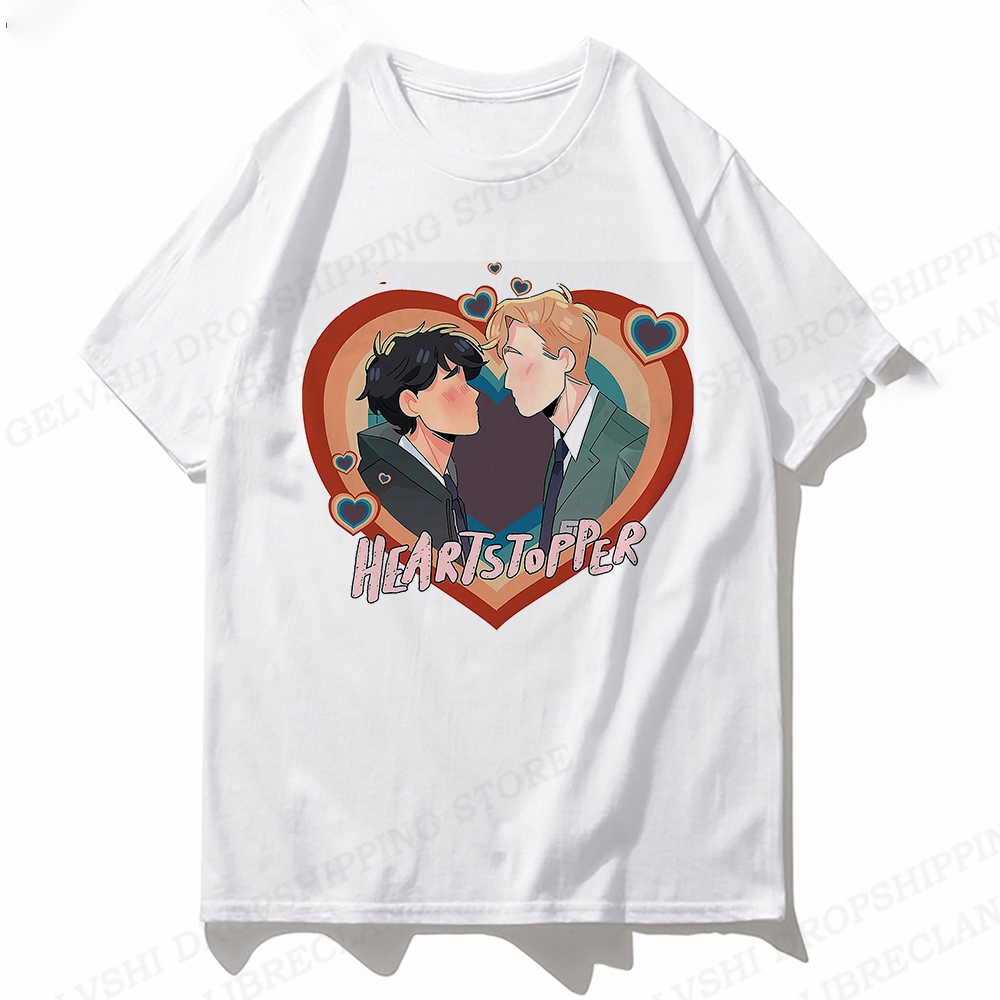 heartstopper t shirt anime 3d print t shirts men women fashion t shirt kids hip hop tops tees boys tee shirt kawaii camisetas 1937