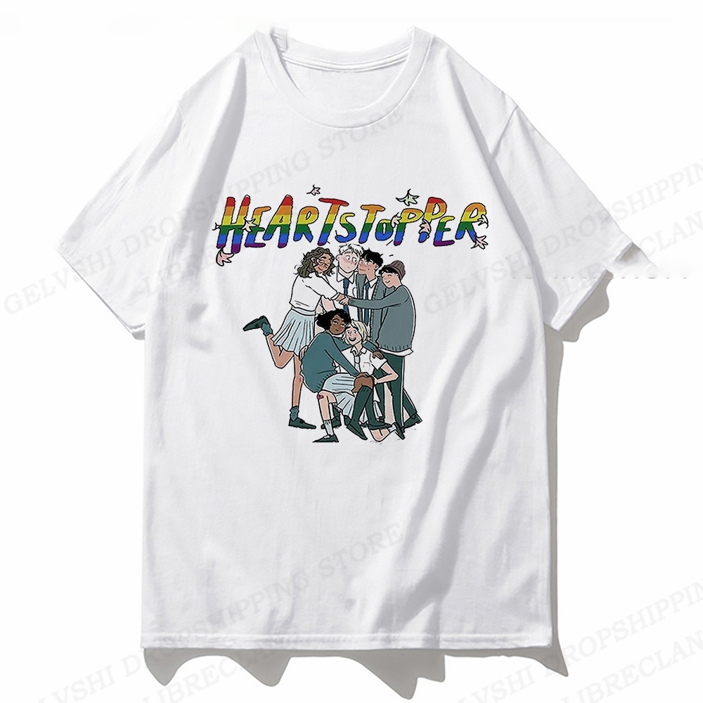 heartstopper t shirt anime 3d print t shirts men women fashion t shirt kids hip hop tops tees boys tee shirt kawaii camisetas 5978