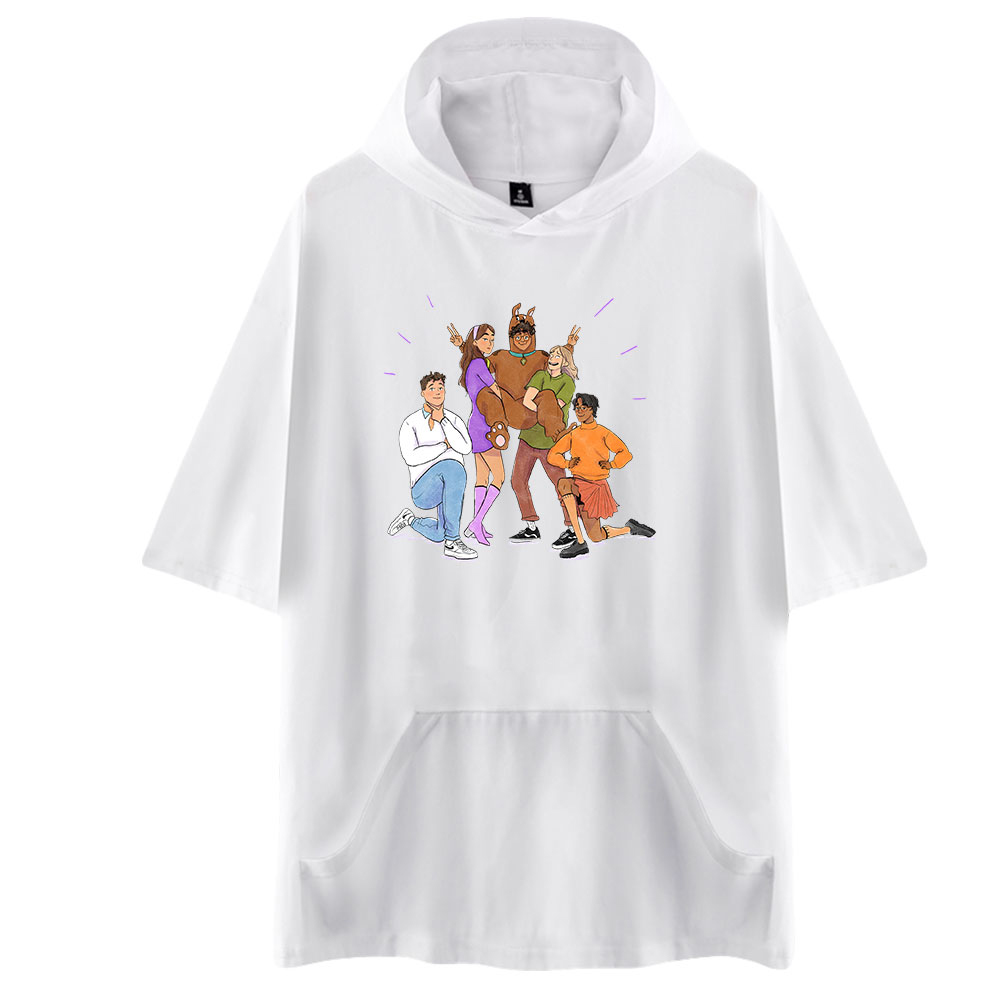 Heartstopper Tshirt Hooded T shirt Fashion Short Sleeve Women Men T shirt 2022 Casual Style Summer T shirt Unisex Couple Clothes