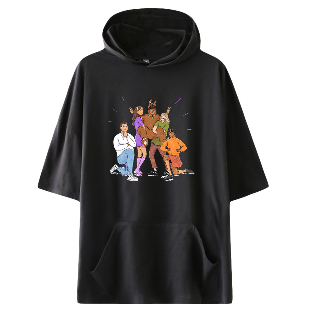 Heartstopper Tshirt Hooded T shirt Fashion Short Sleeve Women Men T shirt 2022 Casual Style Summer T shirt Unisex Couple Clothes