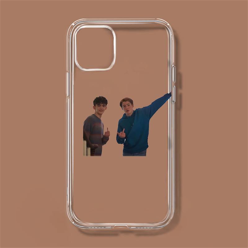 Heartstopper TV Show Phone Case For Samsung GalaxyS20 S21 S30 FE Lite Plus A21 A51S Note20 Transparent Shell