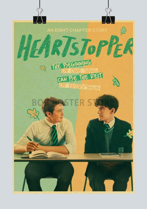 heartstopper tv show posters kraft paper prints painting gift wall sticker art pictures canvas for living room home decoration 8851