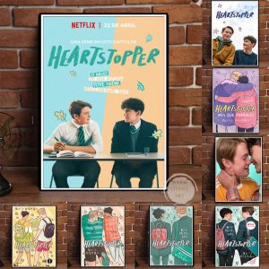 heartstopper tv show posters prints canvas painting 2022 new tv series wall art picture for living room home decoration cuadros 6504