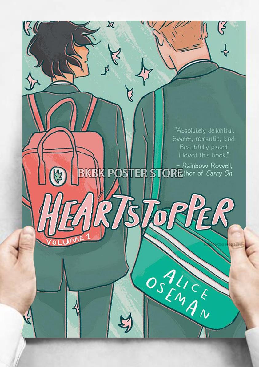 heartstopper tv show posters prints canvas painting 2022 new tv series wall art pictures canvas for living room home decoration 3813