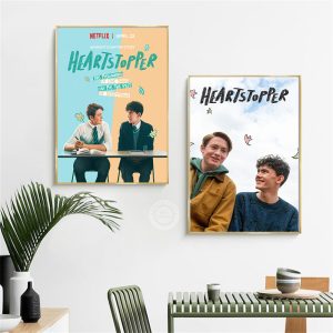 heartstopper tv show posters prints canvas painting 2022 new tv series wall art pictures canvas for living room home decoration 7772