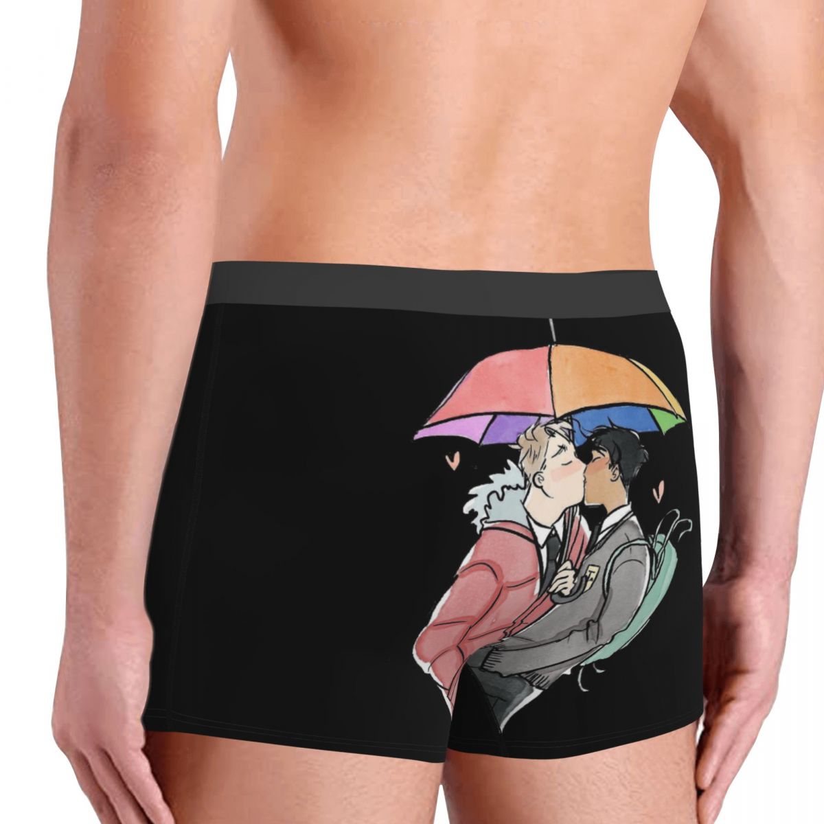 Heartstopper Underpants Cotton Panties Man Underwear Sexy LGBT Funny Shorts Briefs