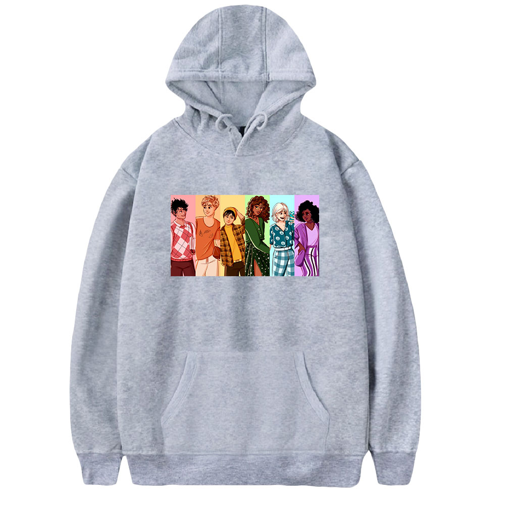 Heartstopper Unisex Hoodie Comic Printed Pullover Sweatshirt Hip Hop Men Sportswear Boys Girls Fashion Clothing Women Sweatshirt