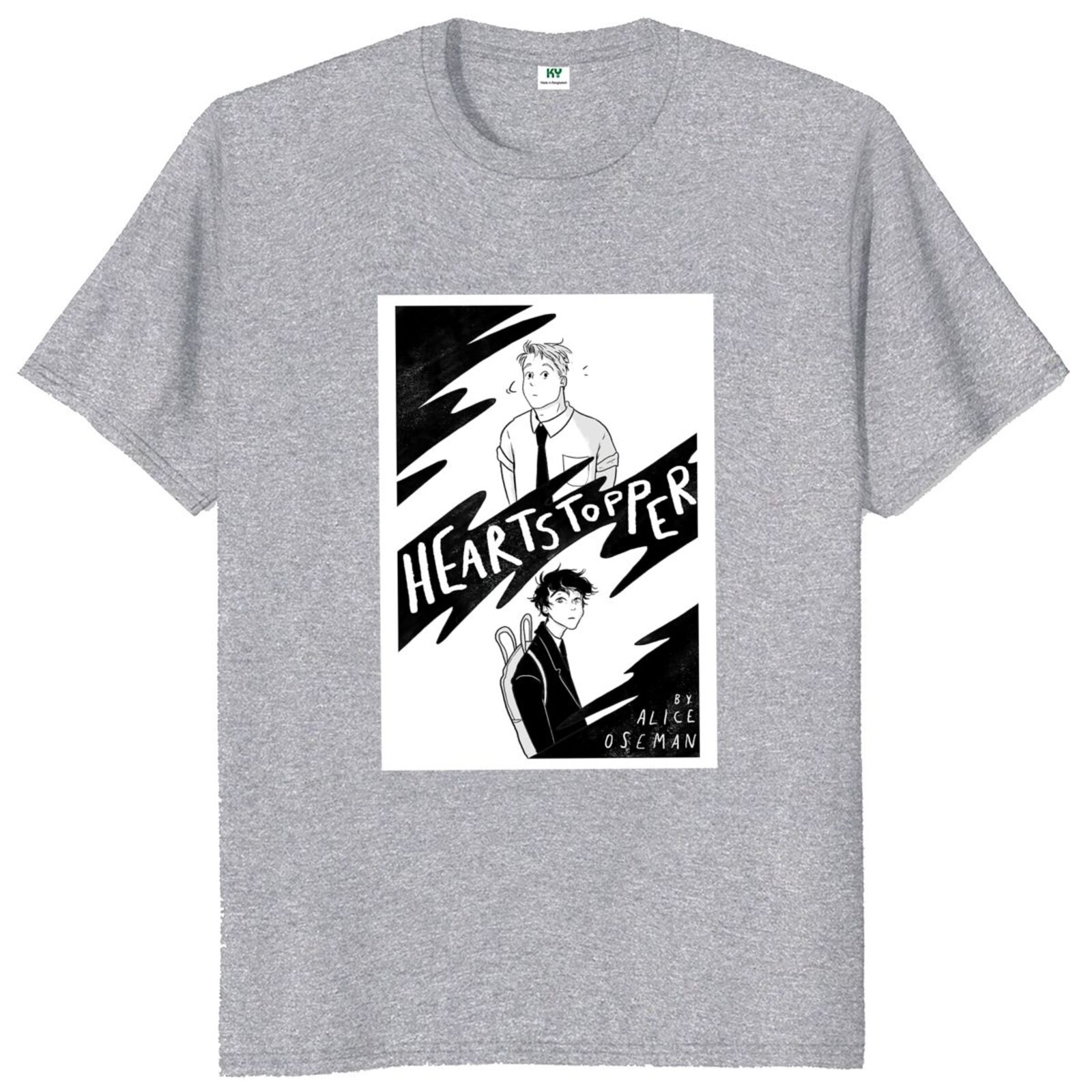 heartstoppers t shirt 2022 lgbtq+ drama tv series tee shirts gay and lesbian awareness novelty gift tshirt 100 cotton 3972