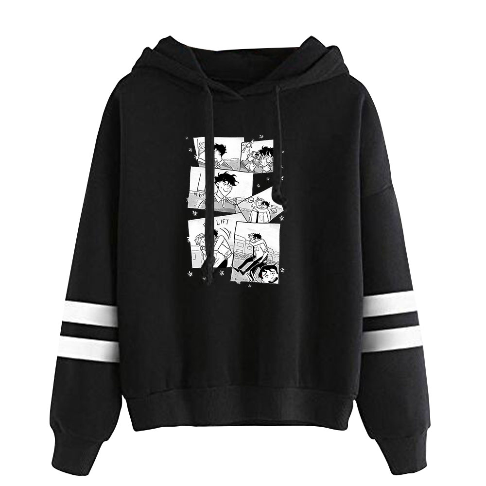 Hit TV series Heartstopper Charlie and Nick Pullover Hoodie Merch Fashion Hoodie Fashion Hooded Sweatshirt Pullover Tracksuit