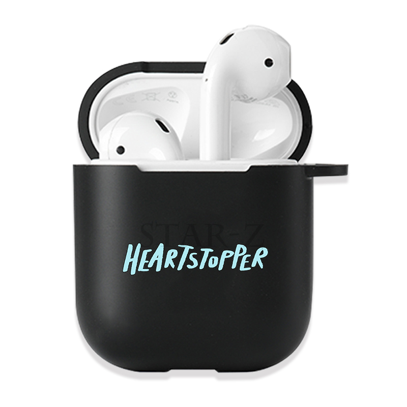 lgbt heartstopper leaves soft black silicone case for apple airpods pro 3 2 1 bluetooth wireless earphone cover airpod cases 1040