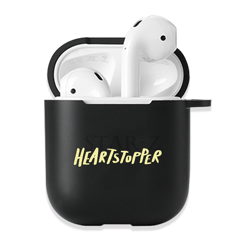 lgbt heartstopper leaves soft black silicone case for apple airpods pro 3 2 1 bluetooth wireless earphone cover airpod cases 1388