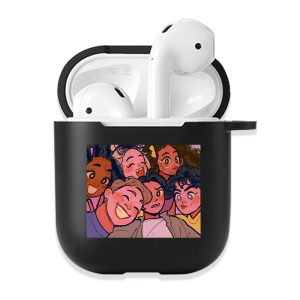 lgbt heartstopper leaves soft black silicone case for apple airpods pro 3 2 1 bluetooth wireless earphone cover airpod cases 6727