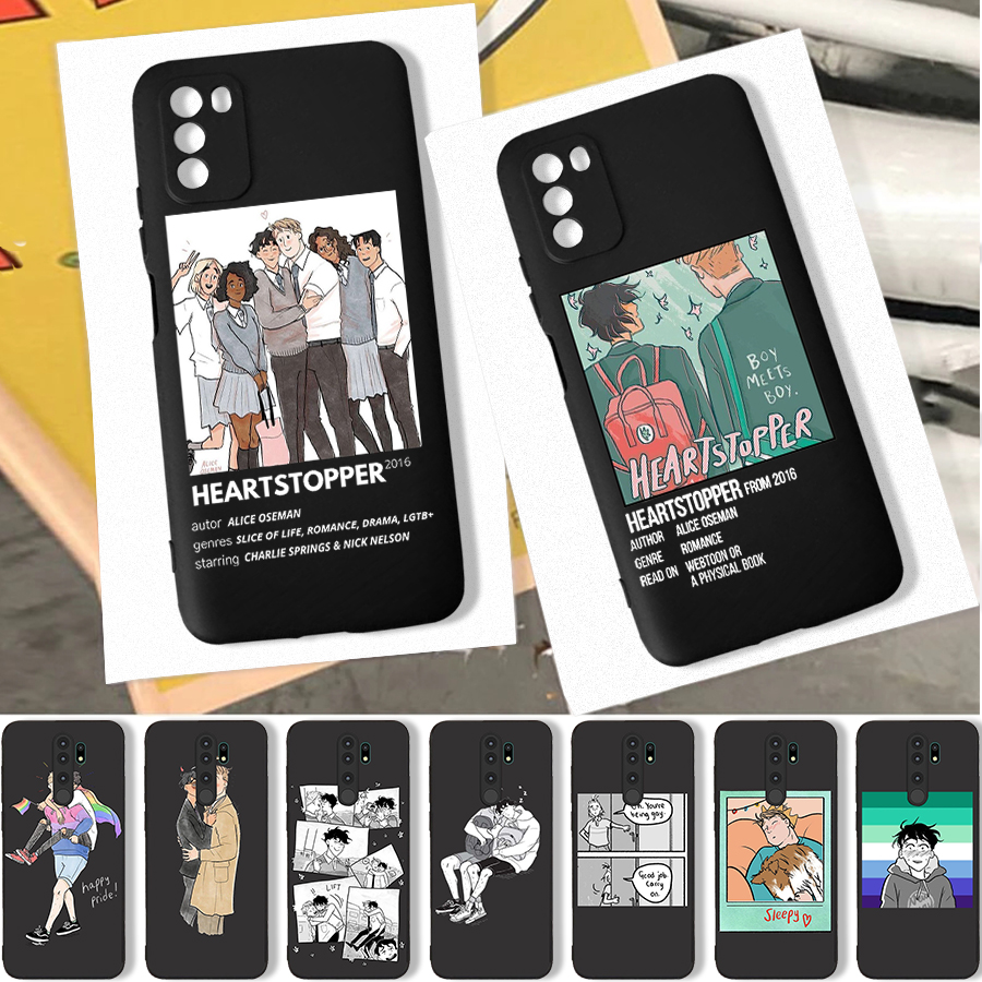 Movie Heartstopper Charlie Nick Phone Case for POCO M3 Pro X3 Pro F3 for Xiaomi Redmi Note 10 Pro 9 9C 9A Note 9 Pro Anime Case