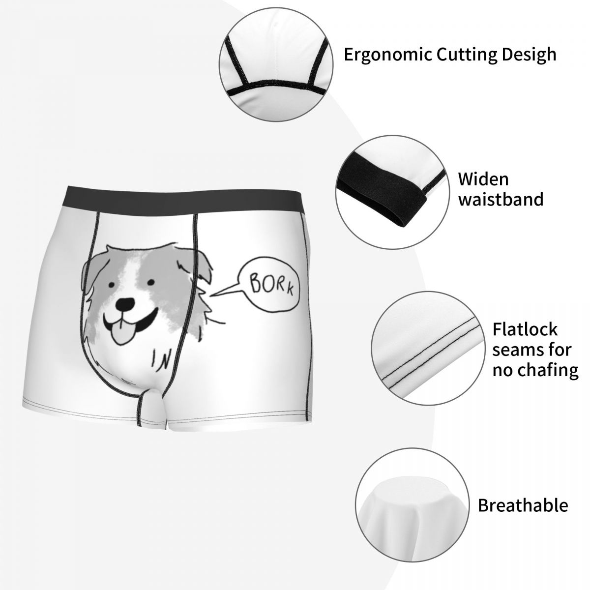 Nellie Man Underwear Heartstopper Kit Connor Oseman Boys Love Boxer Briefs Shorts Panties Hot Soft Homme Plus Size Underpants