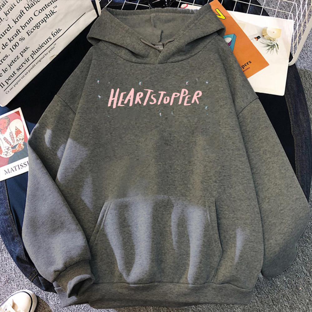 new hot heartstopper graphic hoodie nick and charlie tv series fans clothes casual cartoon manga pullover eu size streetwear 1178