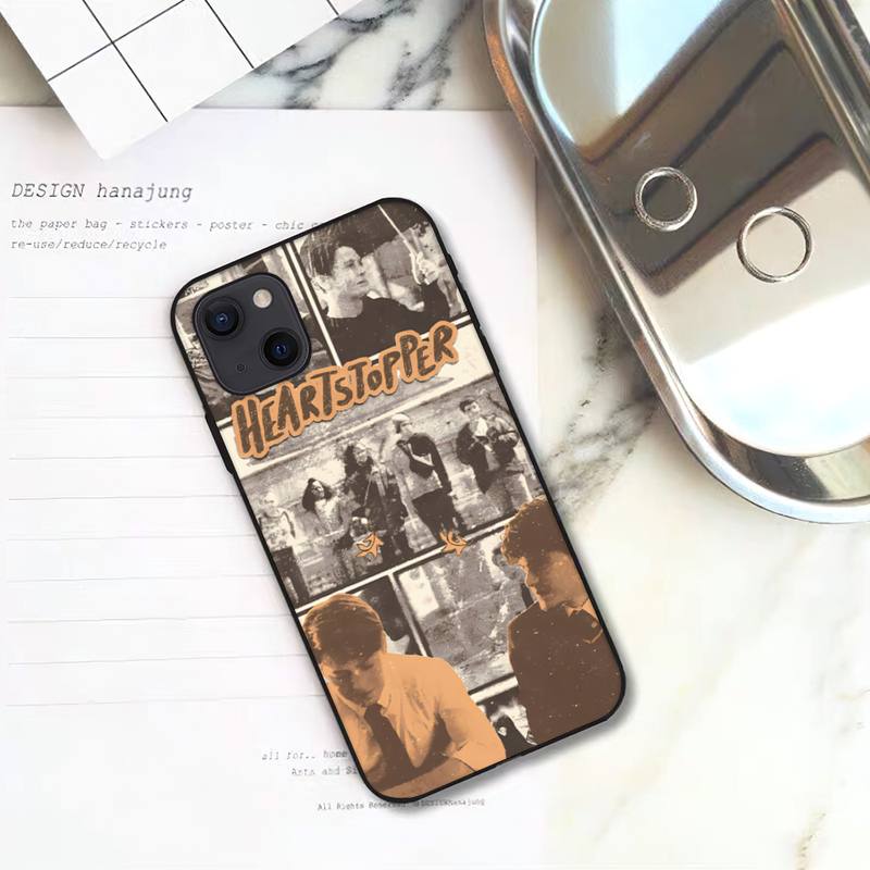 new movie heartstopper phone case for iphone 11 12 mini 13 pro xs max x 8 7 6s plus 5 se xr shell 7182