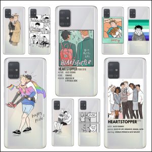 New Movie Heartstopper Phone Case for Samsung Galaxy A21S A32 A41 A72 A70 S10 S20 S21 Plus Ultra Charlie Nick Cover Shell