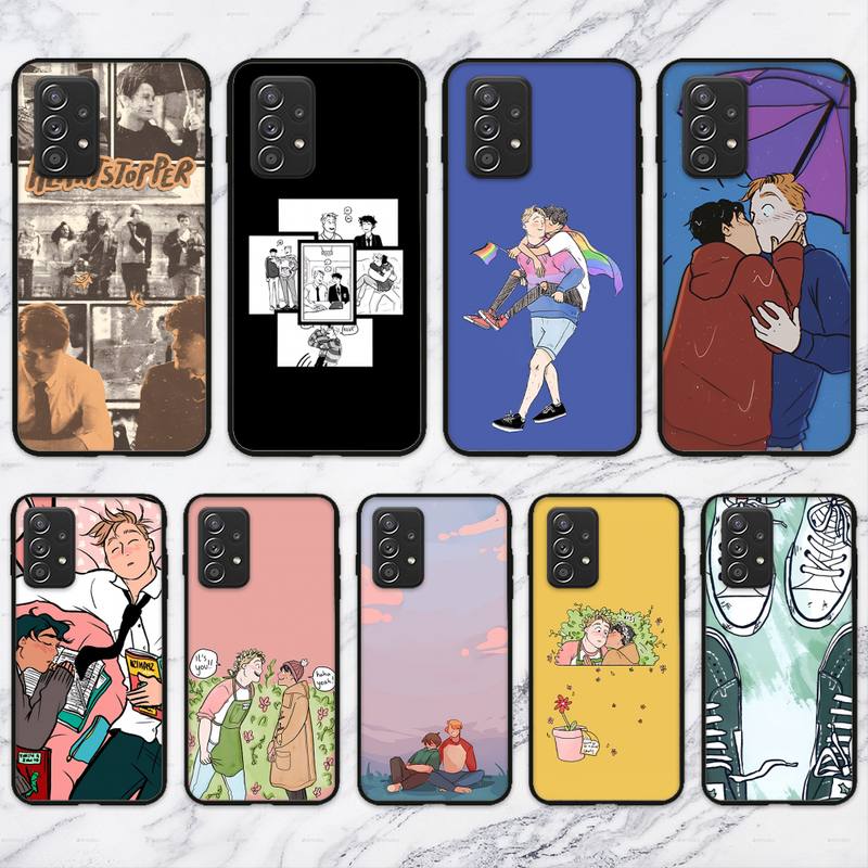 New Movie Heartstopper Phone Case For Samsung Galaxy S10 S20 S21 Note10 20Plus Ultra Shell