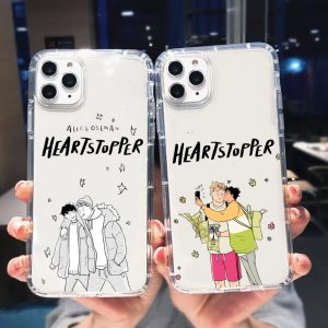 New Movie Heartstopper Transparent Phone Case For iPhone 11 12 13 Pro XS MAX Mini XR X 7 8 6Plus SE Soft  Mobile Phone Cover