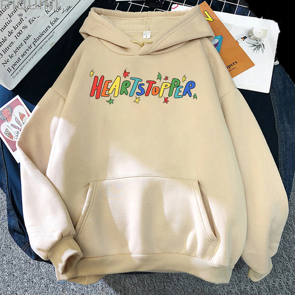 Nick And Charlie Anime Graphic Hoodies Heartstopper Drama TV Series Classic Sweatshirts Casual Manga Clothes Loose Warm Pullover