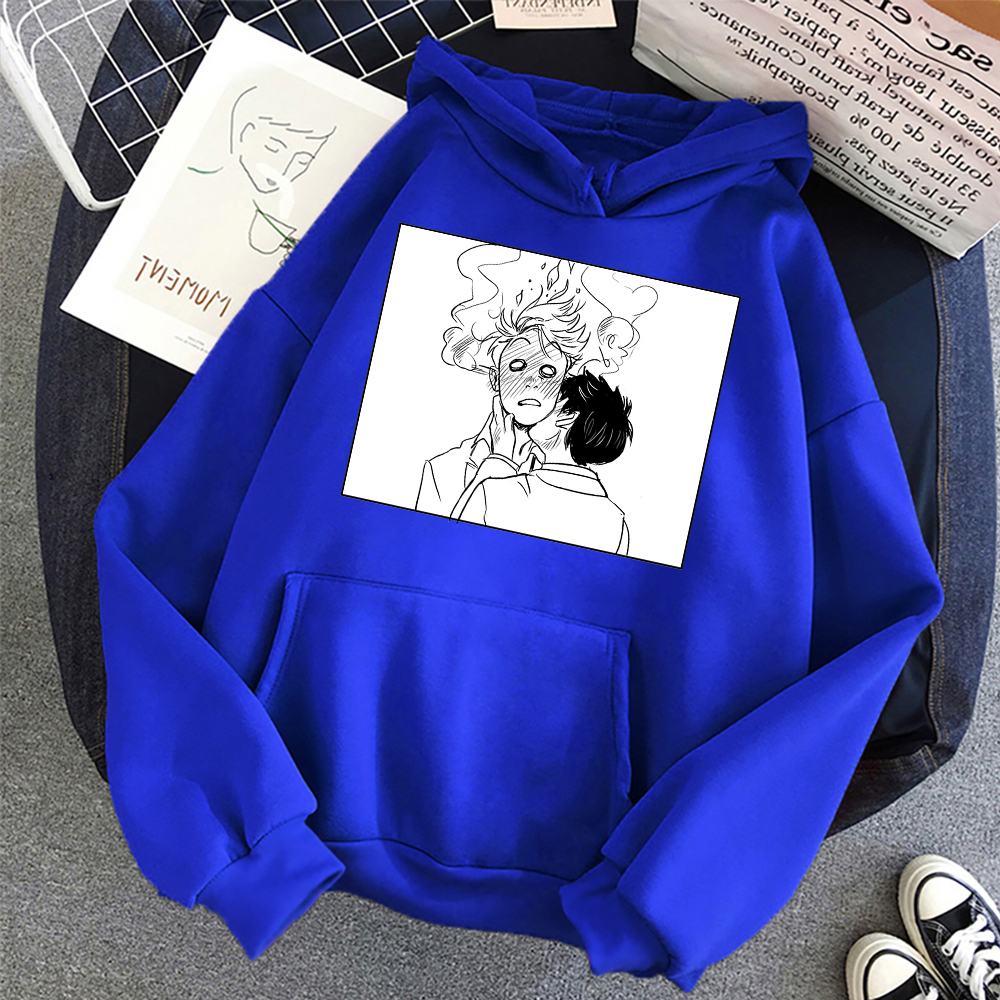 nick and charlie heartstopper hoodies cartoon anime graphic pullover women men fashion streetwear romance tv series clothes 5612