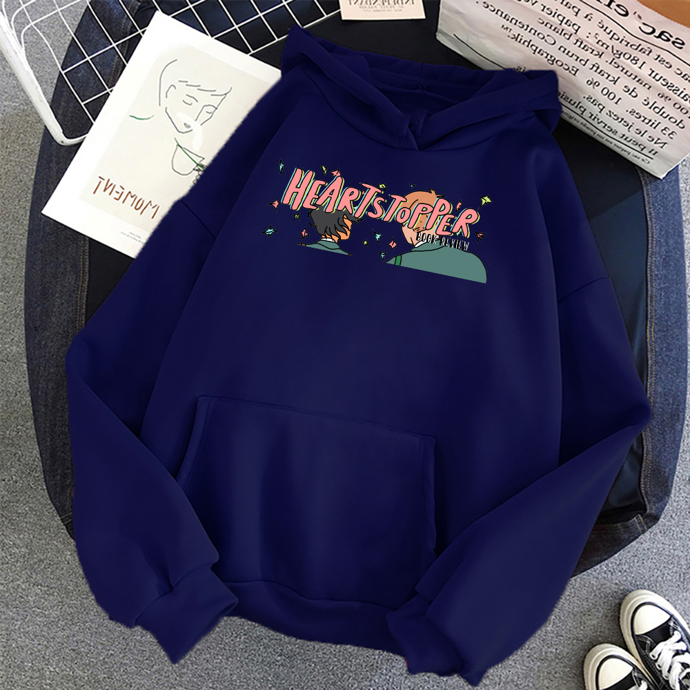nieuwe heartstopper hoodie romantiek tv series nick en charlie fans mannen kleding sweatshirts comfortabele oversized streetwear 4826