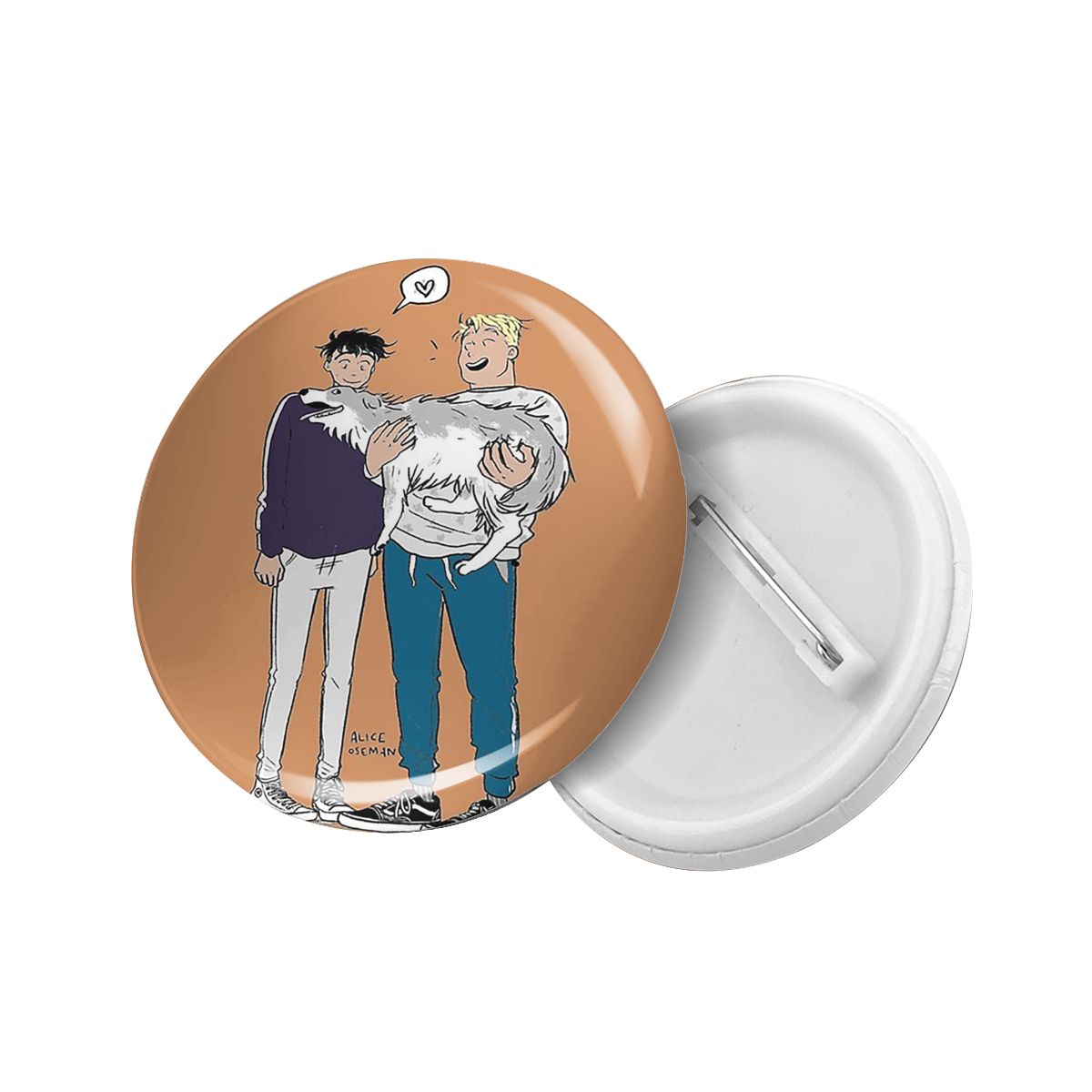 PVC Heartstopper Lover Soft Button Pin Novelty Badges Nick and Charlie Lapel Pins Brooch for Hat
