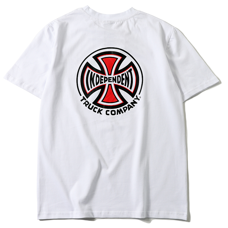 Skateboard T shirts for men White Black Independent Women Wayne T Shirt Heartstopper 2022 Summer Cotton Valorant Travis Scott