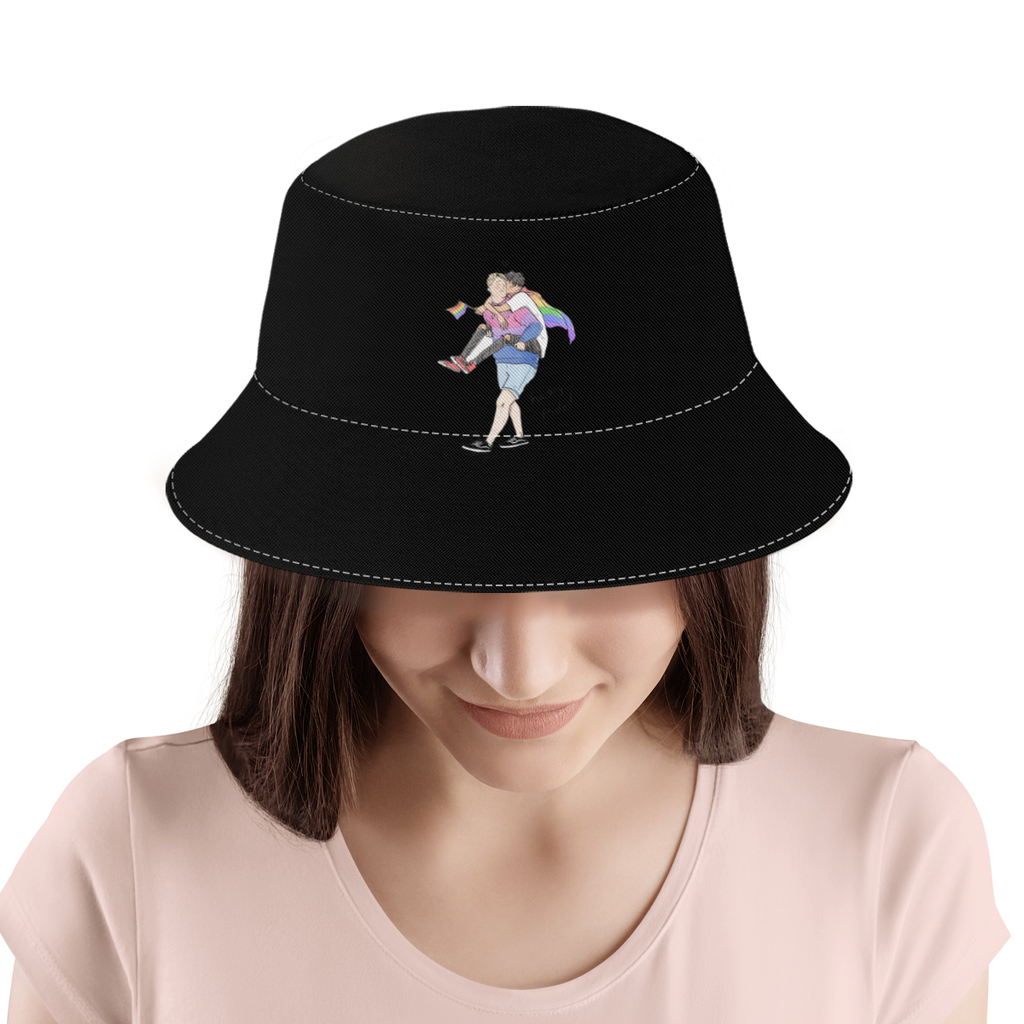 Summer Nick Charlie Heartstopper Bucket Hats for Boys Girls Romance Lgbt Yaoi Boy Love Fisherman Hat Seaside Bob Femme Gorro