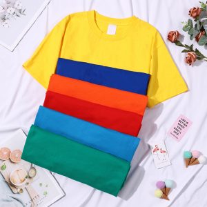 would you kiss me (heartstopper) gay clothing men summer new t shirts vintage loose short sleeve personality oversize tshirt man 1641